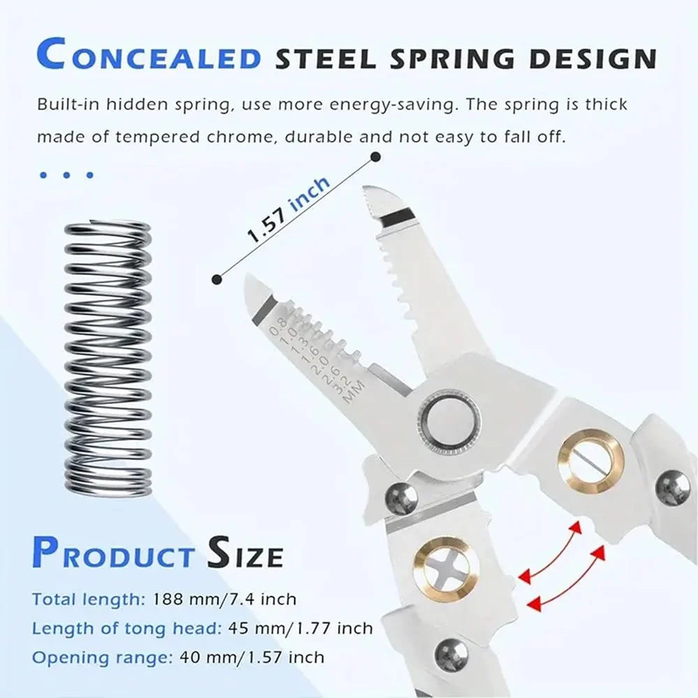 Multi-Function Electrician Wire Stripper