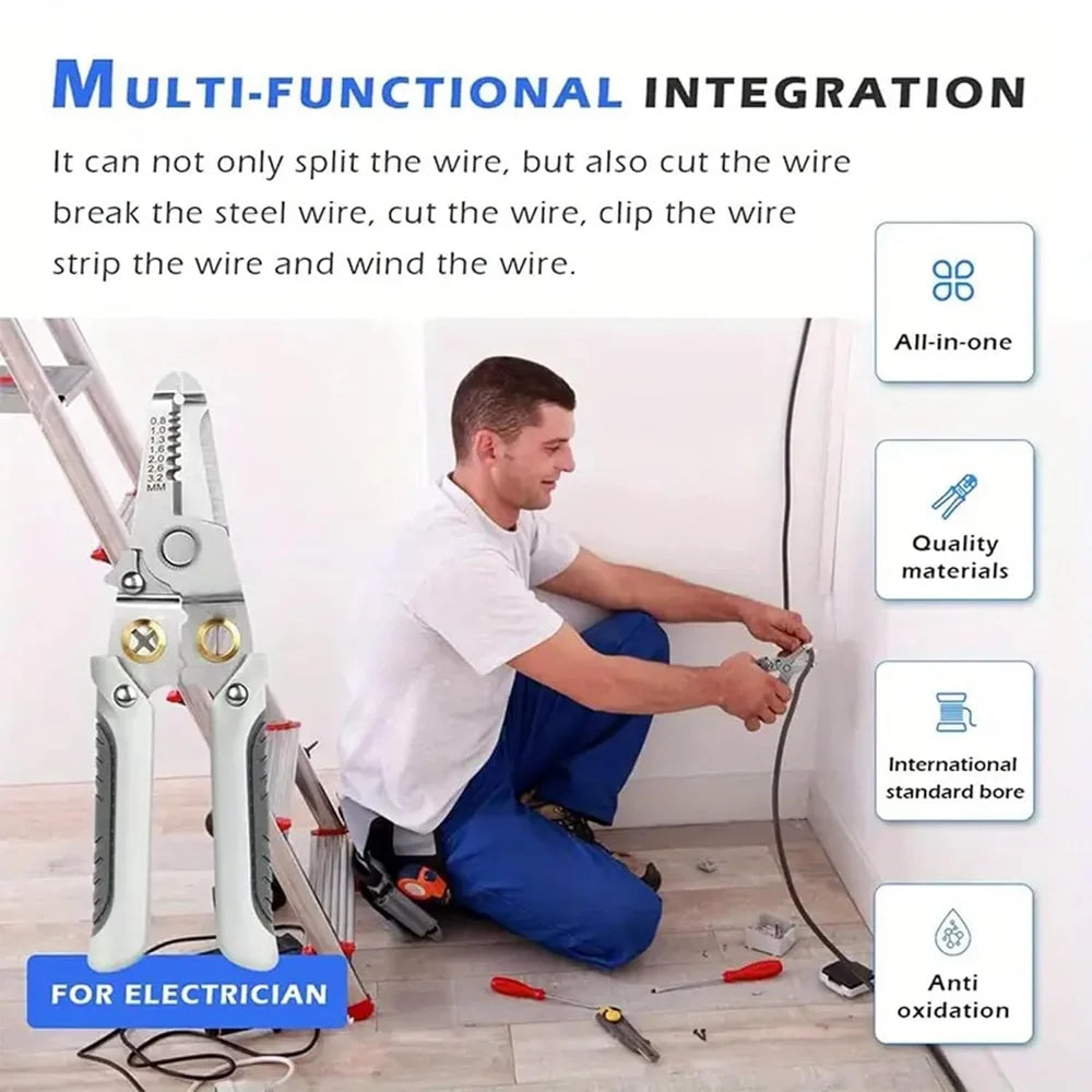 Multi-Function Electrician Wire Stripper