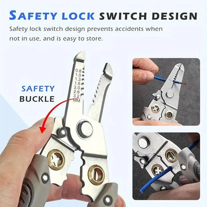 Multi-Function Electrician Wire Stripper