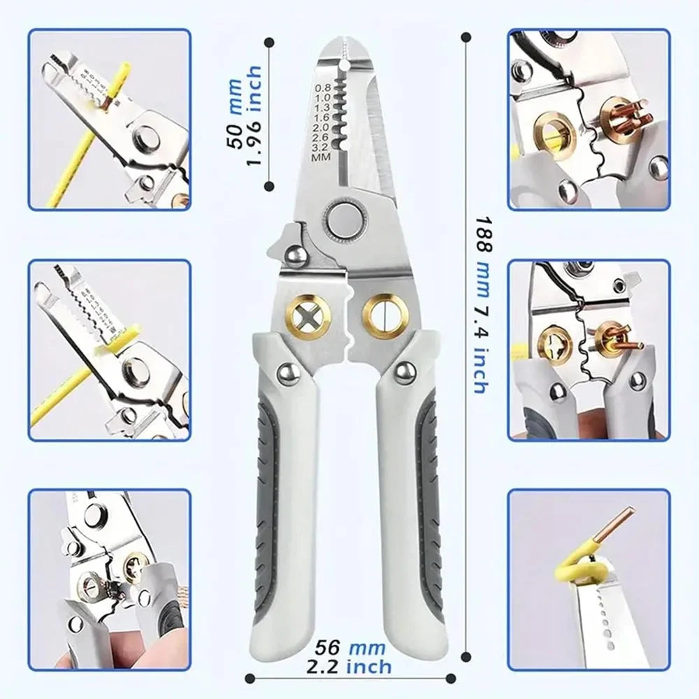 Multi-Function Electrician Wire Stripper