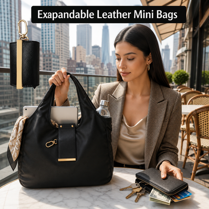 Foldable Keychain Storage Tote Bag