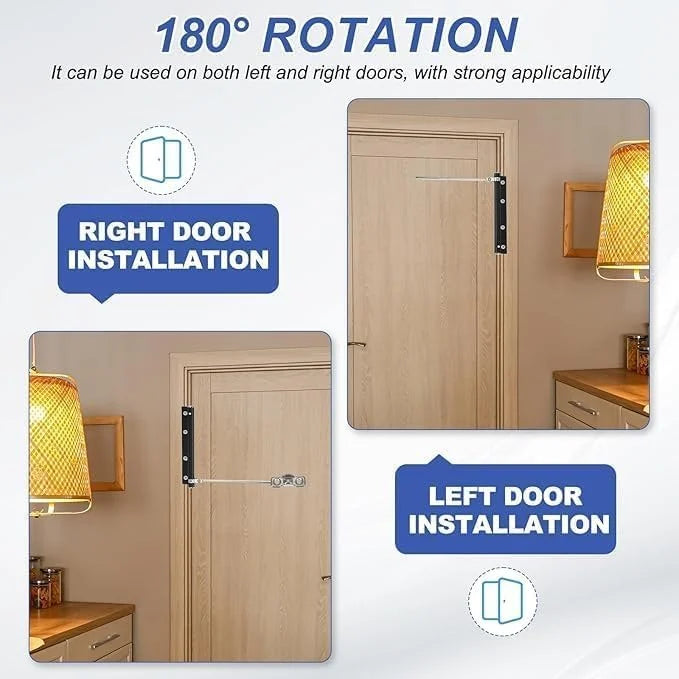 Universal Automatic Door Closer for Home & Office