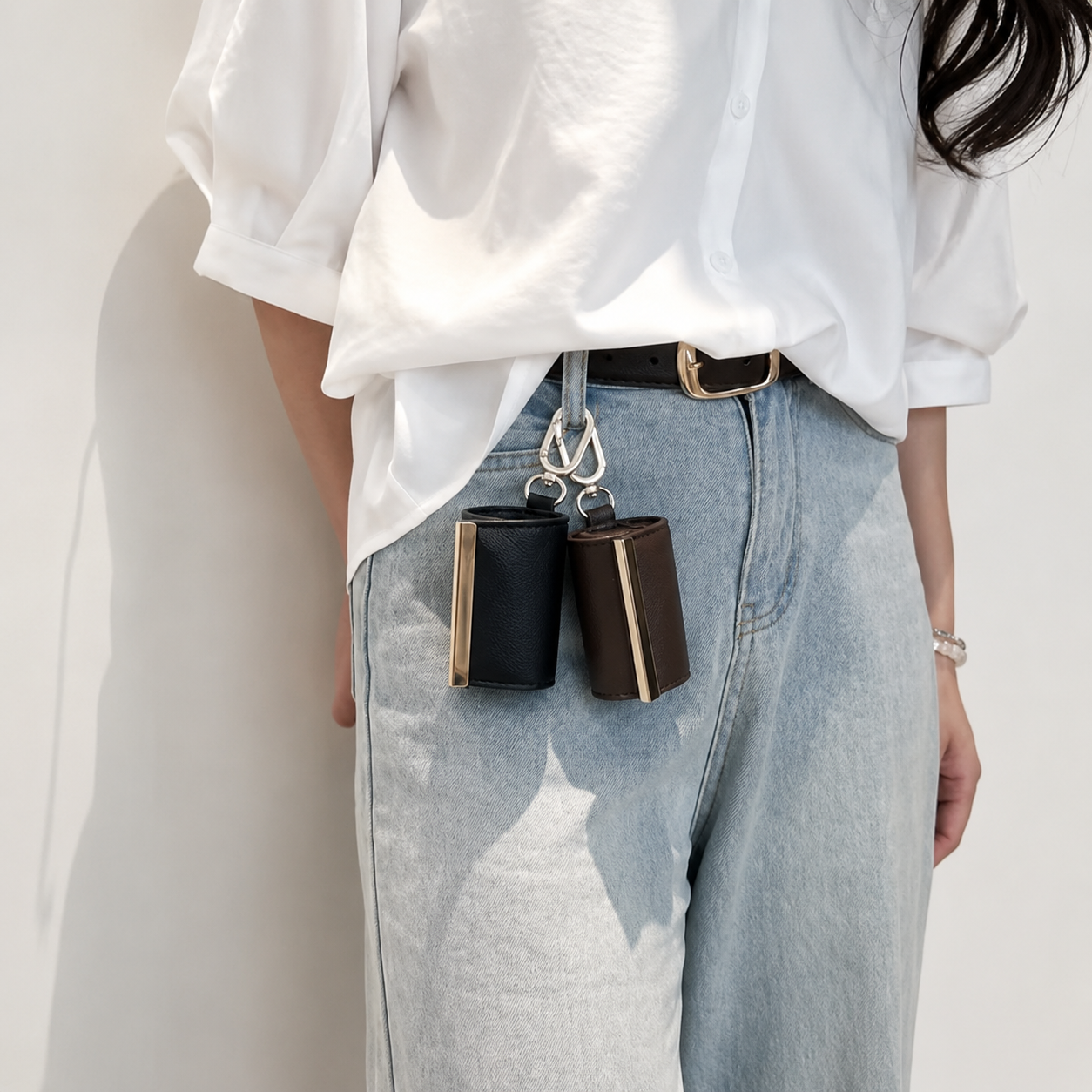 Foldable Keychain Storage Tote Bag