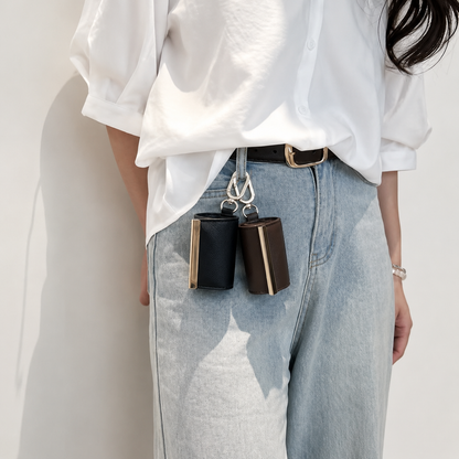 Foldable Keychain Storage Tote Bag