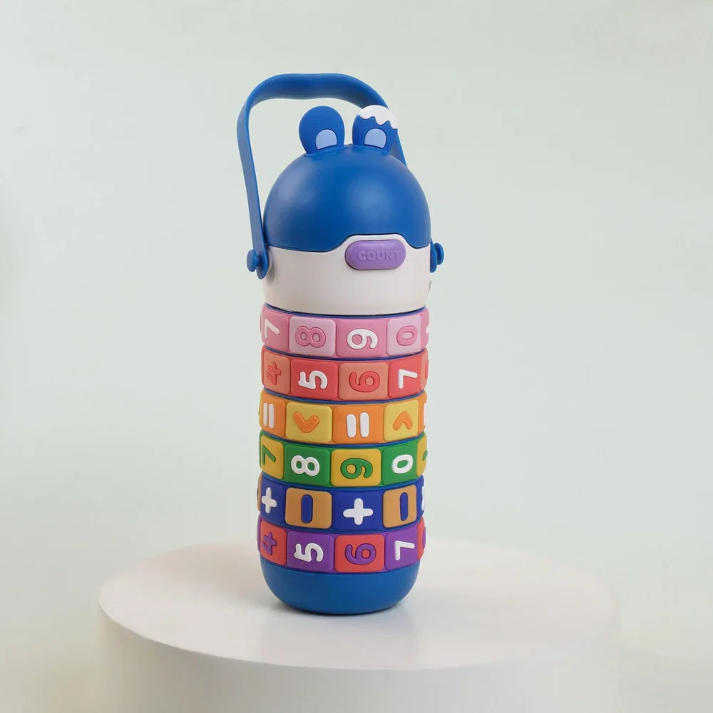 Premium Cute Cartoon Water Bottle for Kids – (Multi-Design)